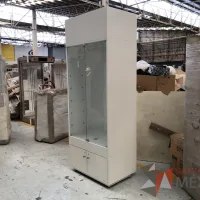 Lote 057 - 5 Gabinetes de 2 puertas de vidrio y 2 puertas - Imagen 9