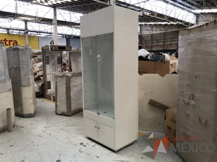 Lote 057 - 5 Gabinetes de 2 puertas de vidrio y 2 puertas - Imagen 9