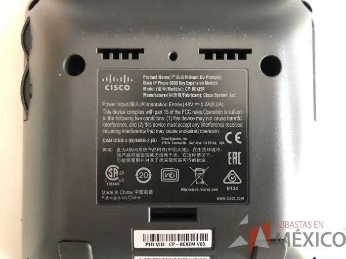 Lote 004 - Cisco IP Phone 8800 Key Expansion Module - Imagen 6