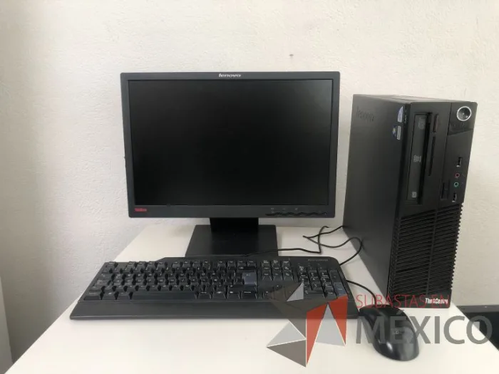 Lote 006 - 5 Desktop, 500 GB HDD, 4 GB RAM y 5 Monitores Lenovo - Imagen 2