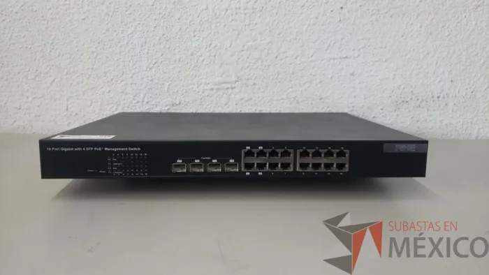 Lote 045 - Gigabit Ethernet Switch, Fine FPS-7164E, 16 puertos 10/100/1000M Rack Mount