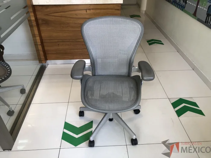 Lote 006 - Silla Aeron gris