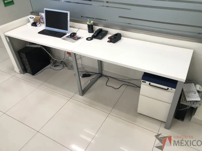 Lote 030 - Mesa de trabajo para 2 personas