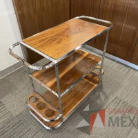 Lote 014 - Carrito de servicio con 1 entrepaño - Imagen 6