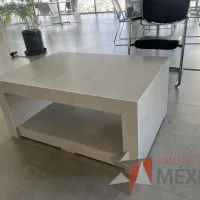 Lote 011 - Mesa de centro color gris