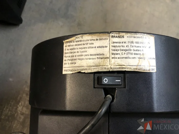 Lote 001 - 10 Trituradoras para hojas de papel, Swingline, Fellowes - Imagen 14