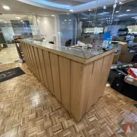 Lote 001 - Mueble de recepción para 2 personas con 2 archiveros de 3 cajones - Imagen 3