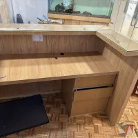 Lote 001 - Mueble de recepción para 2 personas con 2 archiveros de 3 cajones - Imagen 5