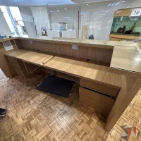 Lote 001 - Mueble de recepción para 2 personas con 2 archiveros de 3 cajones - Imagen 7