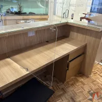 Lote 001 - Mueble de recepción para 2 personas con 2 archiveros de 3 cajones - Imagen 12