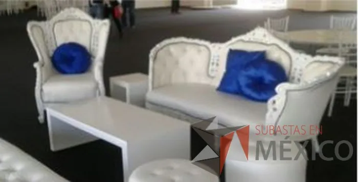 Lote 025 - Sillón blanco de 1 plaza estilo Luis XV - Imagen 3