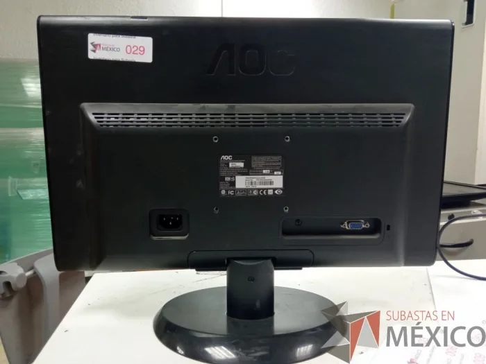 Lote 015 - Monitor AOC de 18", Modelo: E950SW - Imagen 5