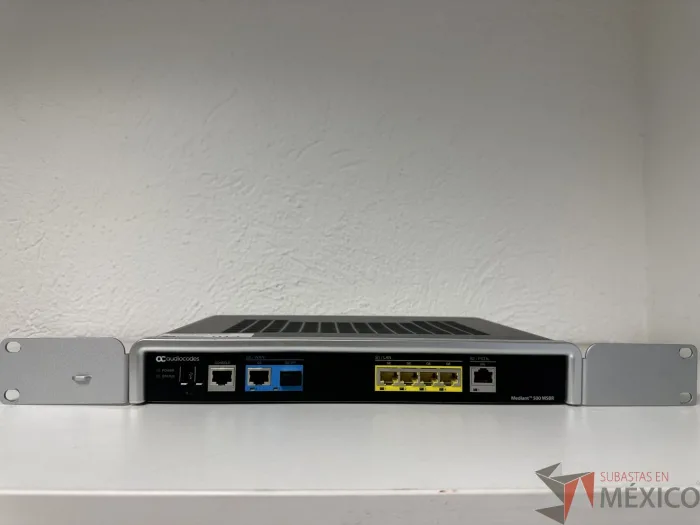 Lote 010 - Session Border Controller Audiocodes Mediant 500 - Imagen 6
