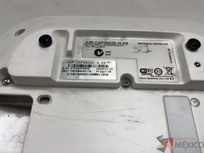 Lote 039 - Access Point Cisco AIR-CAP3602E-N-K9 - Imagen 8
