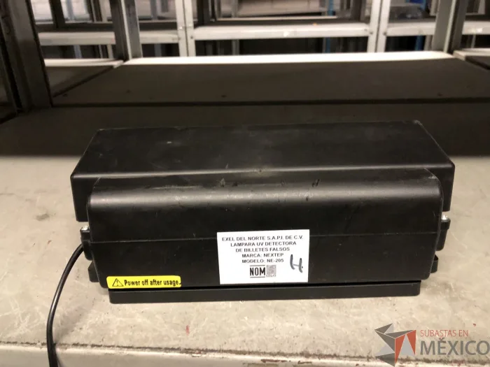 Lote 003 - 546 Detectoras Billetes Falsos (Master Ml-DETECT2 Y NEXTEP NE-205) - Imagen 6
