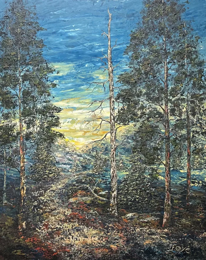 Lote 021 - Foyé - Se desconoce título - Óleo sobre madera - Imagen 3