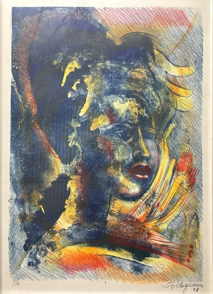 Lote 010 - Raul Anguiano - Se desconoce título - Serigrafía P.A - Imagen 3