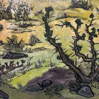 Lote 026 - Alfredo Zalce - Se desconoce título - Acuarela y gouache sobre papel