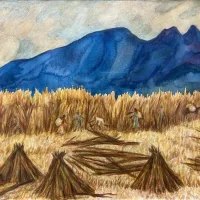 Lote 029 - Alfredo Zalce - Se desconoce título - Acuarela y gouache sobre papel