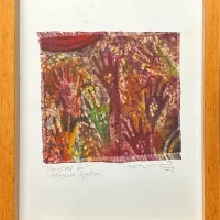 Lote 048 - Firma ilegible - Manos del Sur Patagonia Argentina - Batik