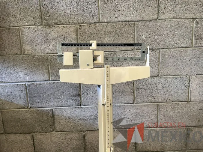 Lote 056 - Báscula Mecánica para Pesar Personas con Altímetro, Marca Bame, Modelo: 420 - Imagen 6