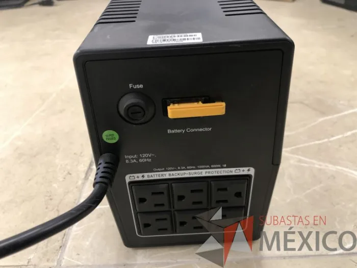 Lote 139 - NoBreak APC, Modelo: Back UPS-1000 - Imagen 7