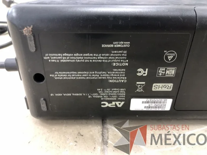 Lote 140 - NoBreak APC, Modelo: Back UPS-850 - Imagen 5