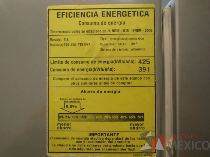 Lote 001 - Refrigerador GE - Imagen 2