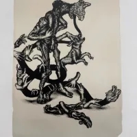 Lote 021 - Isa Mendoza - Sin título - Litografía