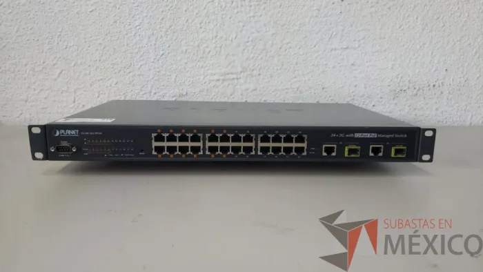 Lote 016 - Switch Planet Ethernet Modelo FGSW-2612PVM - Imagen 4