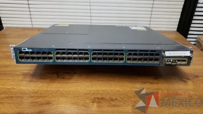 Lote 020 - SWITCH POE 48 Modelo WS C3560X 48PL V04 - Imagen 2