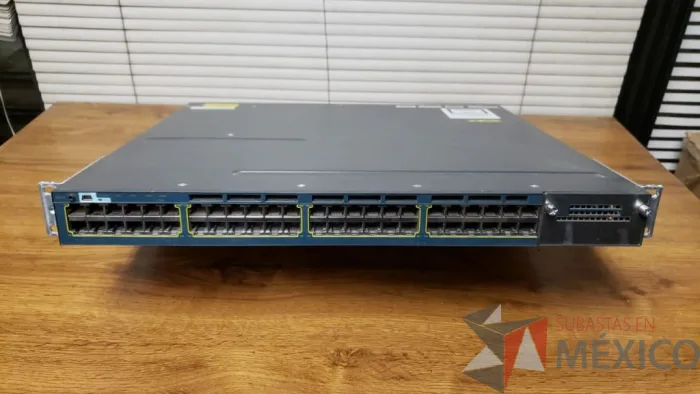 Lote 013 - SWITCH POE CISCO de 48 puertos Modelo WS C3560X 48PL V04 - Imagen 2