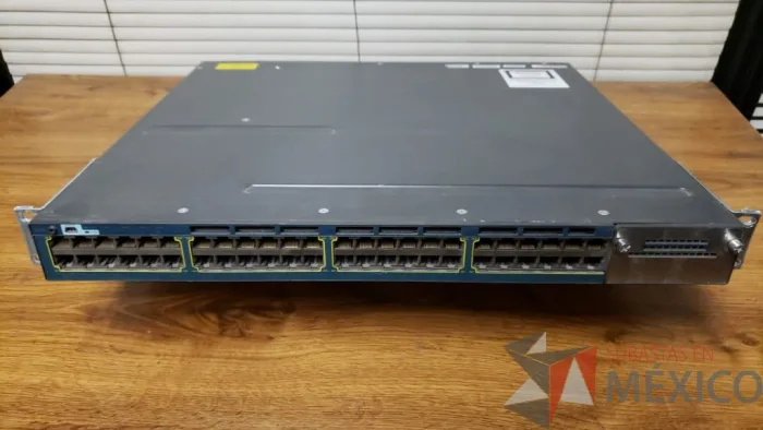 Lote 053 - SWITCH POE CISCO de 48 puertos Modelo WS C3560X 48PL V02 - Imagen 2