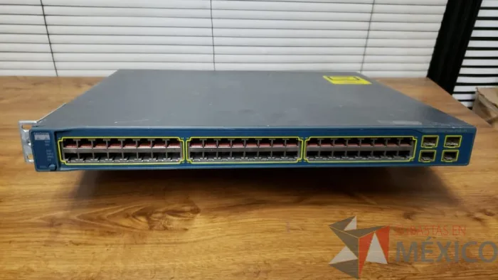 Lote 011 - SWITCH POE CISCO de 48 puertos Modelo WS C3560 48PS S V04 - Imagen 2