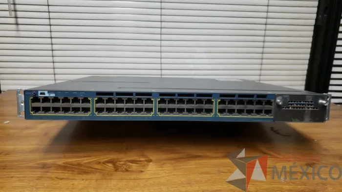 Lote 024 - SWITCH POE CISCO de 48 puertos Modelo WS C3560X 48PL V02 - Imagen 2