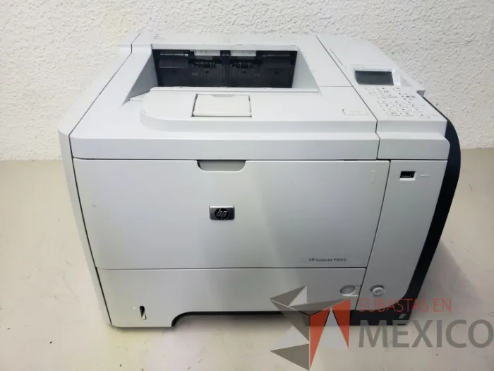 Lote 012 - Impresora Laser, HP, Modelo: LASERJET P3015