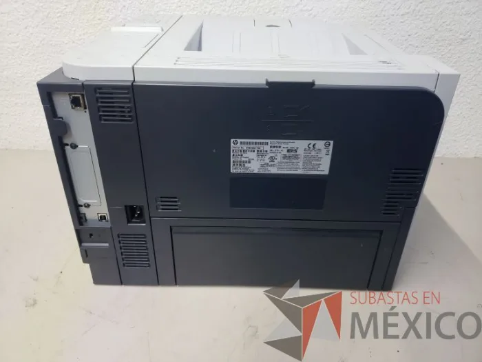 Lote 012 - Impresora Laser, HP, Modelo: LASERJET P3015 - Imagen 3