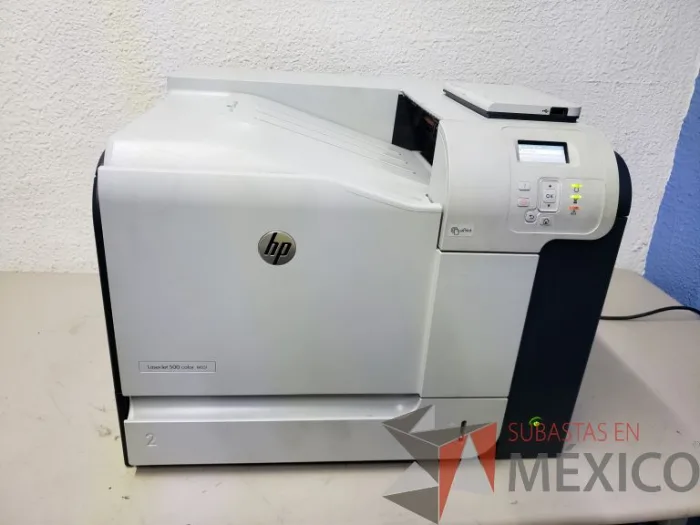 Lote 014 - Impresora Color LaserJet, HP, Modelo: COLOR LASERTJET 500 COLOR M551