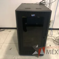 Lote 011 - Gabinete de comunicaciones metálico color negro - Imagen 2