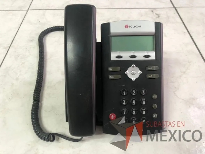Lote 005 - 20 Teléfonos fijos Polycom, Modelo: IP 330 SIP - Imagen 7