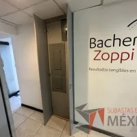 Lote 039 - Gabinete empotrado alto con 2 puertas color gris