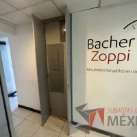 Lote 039 - Gabinete empotrado alto con 2 puertas color gris - Imagen 5