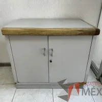 Lote 021 - Gabinete de 2 puertas con 1 entrepaño - Imagen 2