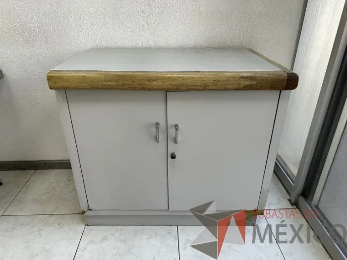 Lote 021 - Gabinete de 2 puertas con 1 entrepaño - Imagen 2