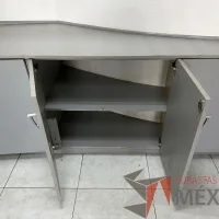 Lote 031 - Gabinete empotrado con 7 puertas color gris - Imagen 11