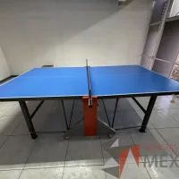 Lote 046 - Mesa de ping pong con ruedas