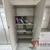 Lote 018 - Gabinete empotrado de 12 puertas color gris - Imagen 10