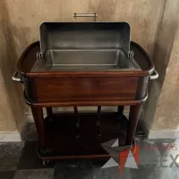 Lote 012 - Carrito de servicio para mostrar productos tipo bufetera - Imagen 7