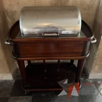 Lote 012 - Carrito de servicio para mostrar productos tipo bufetera