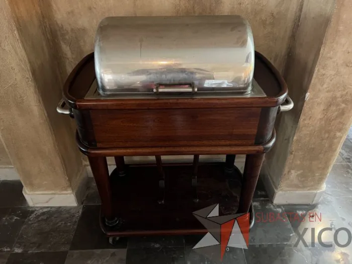 Lote 012 - Carrito de servicio para mostrar productos tipo bufetera